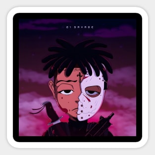 Savage Imortal Sticker